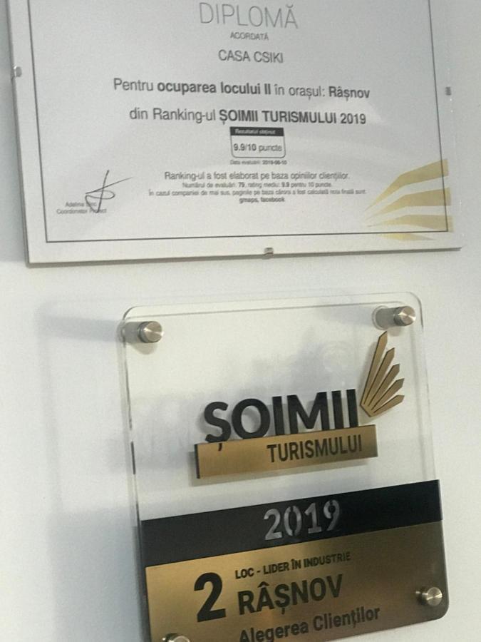 Casa Csiki Villa Rîşnov Kültér fotó